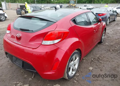 2014 Hyundai Veloster Base W/Gray из США, поврежденный, VIN KMHTC6AD4EU215076